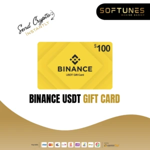 Binance USDT Gift Card for Bangladesh users to send and receive crypto instantly through Softunes digital service