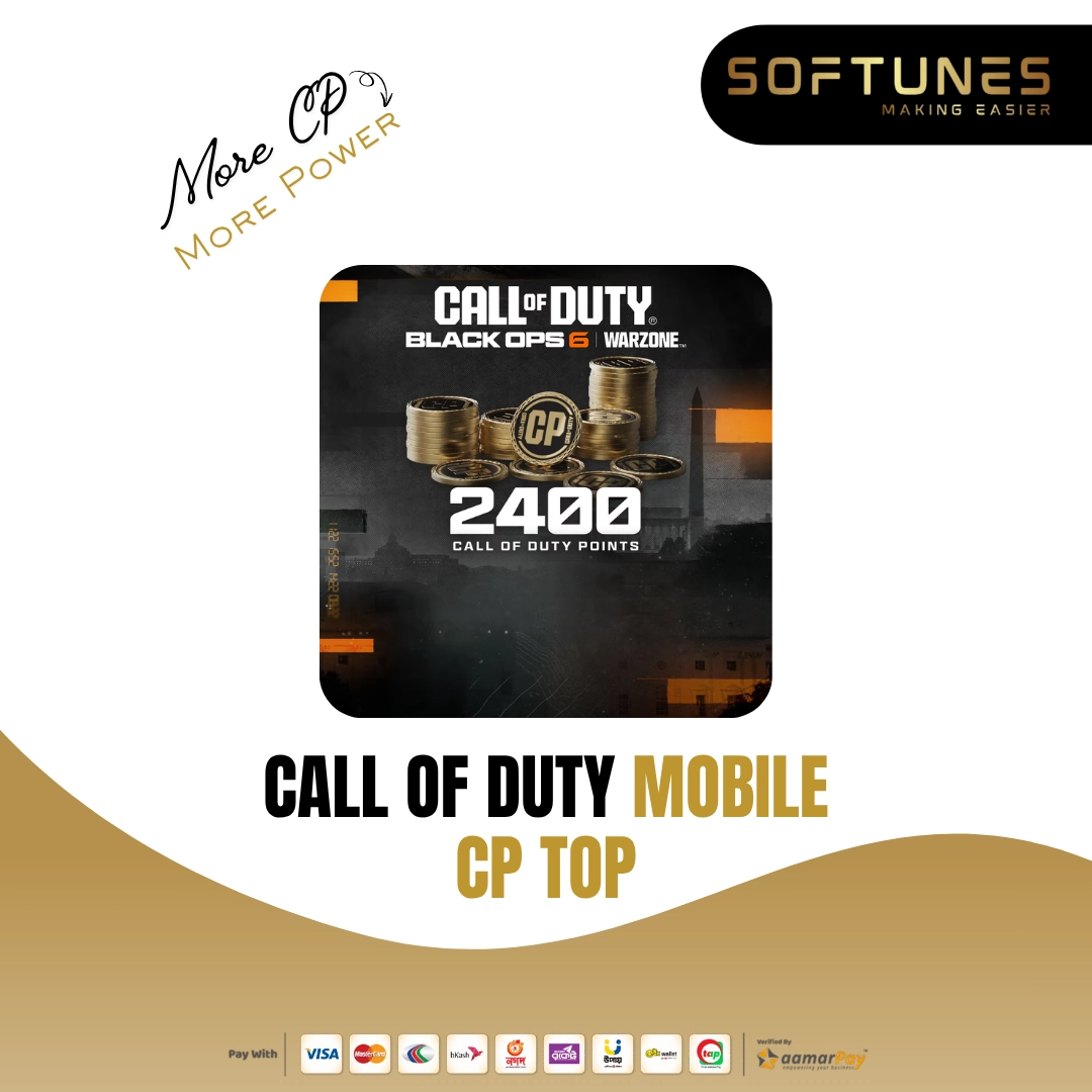 Call of Duty Mobile CP top-up service in Bangladesh with instant recharge for players.