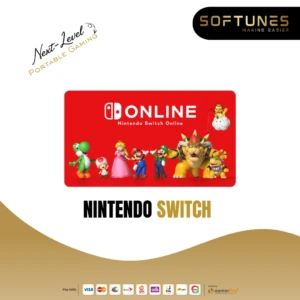 Nintendo Switch gaming console for Bangladesh users offering portable gameplay and exclusive titles through Softunes