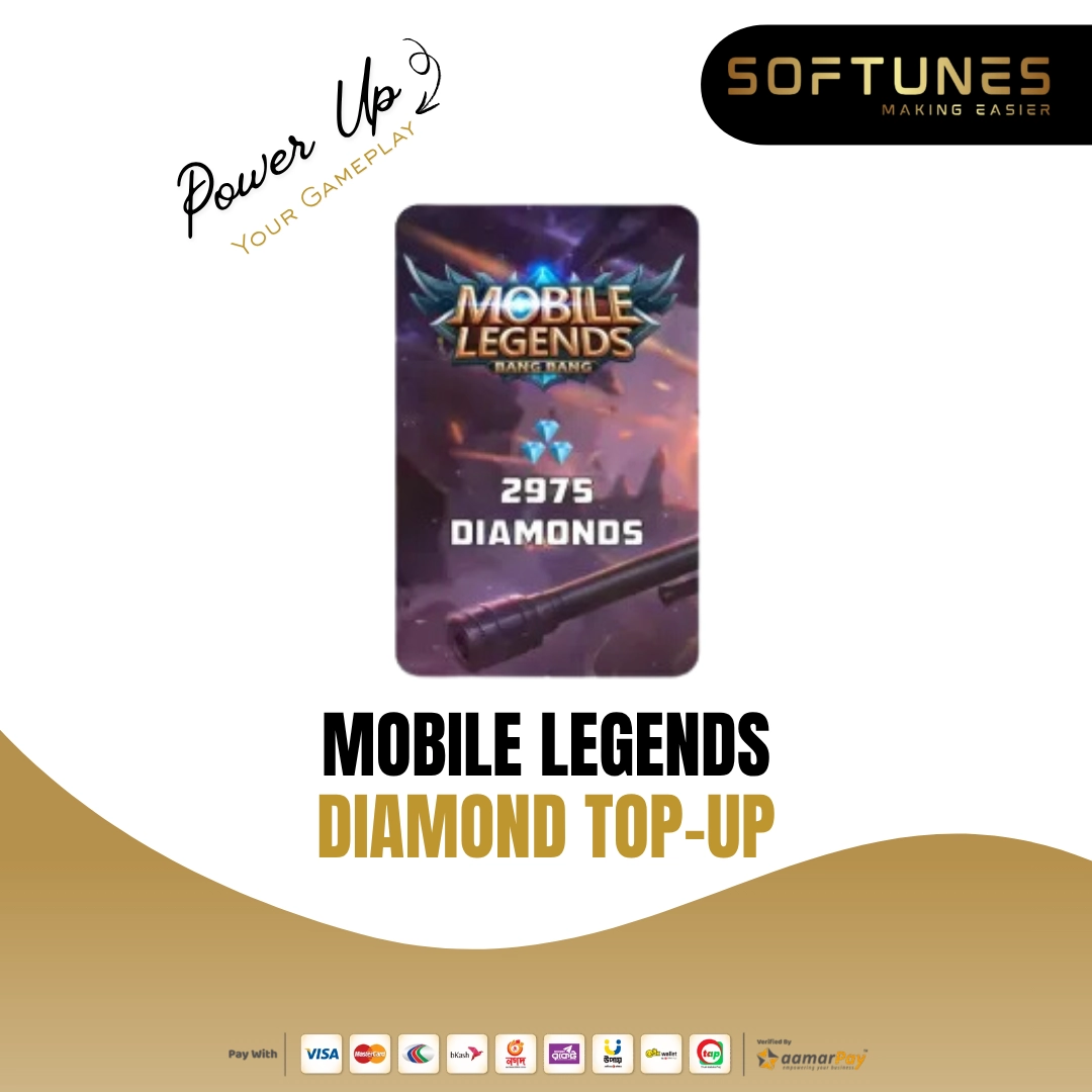 Mobile Legends Diamond top-up service in Bangladesh with instant recharge for ML players.